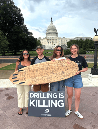Surfrider DC Sign the Surfboard 2026 (Cait Manley)