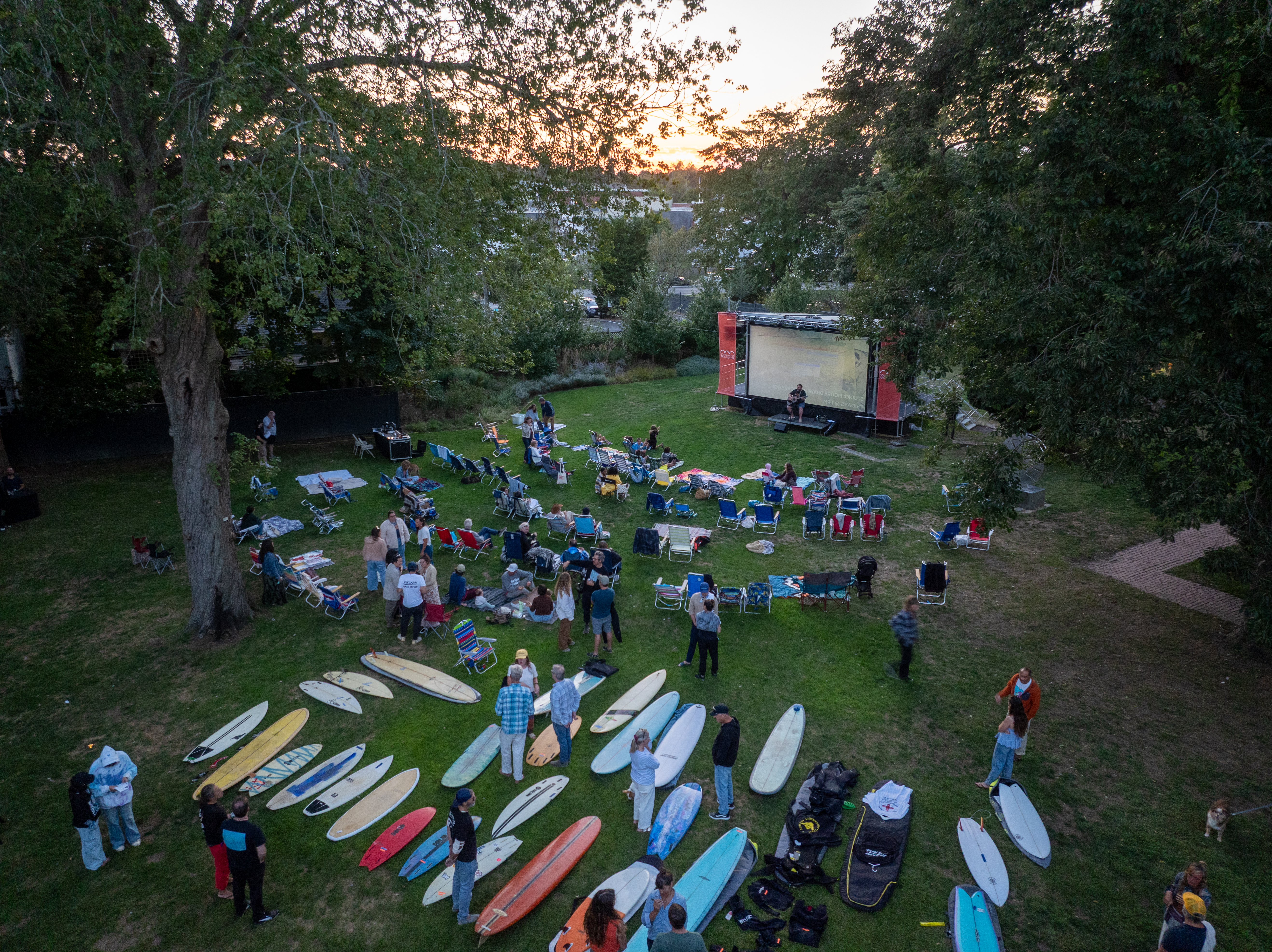Bobby Alan Hamski Drone Photography - Surf Movie Night 2025